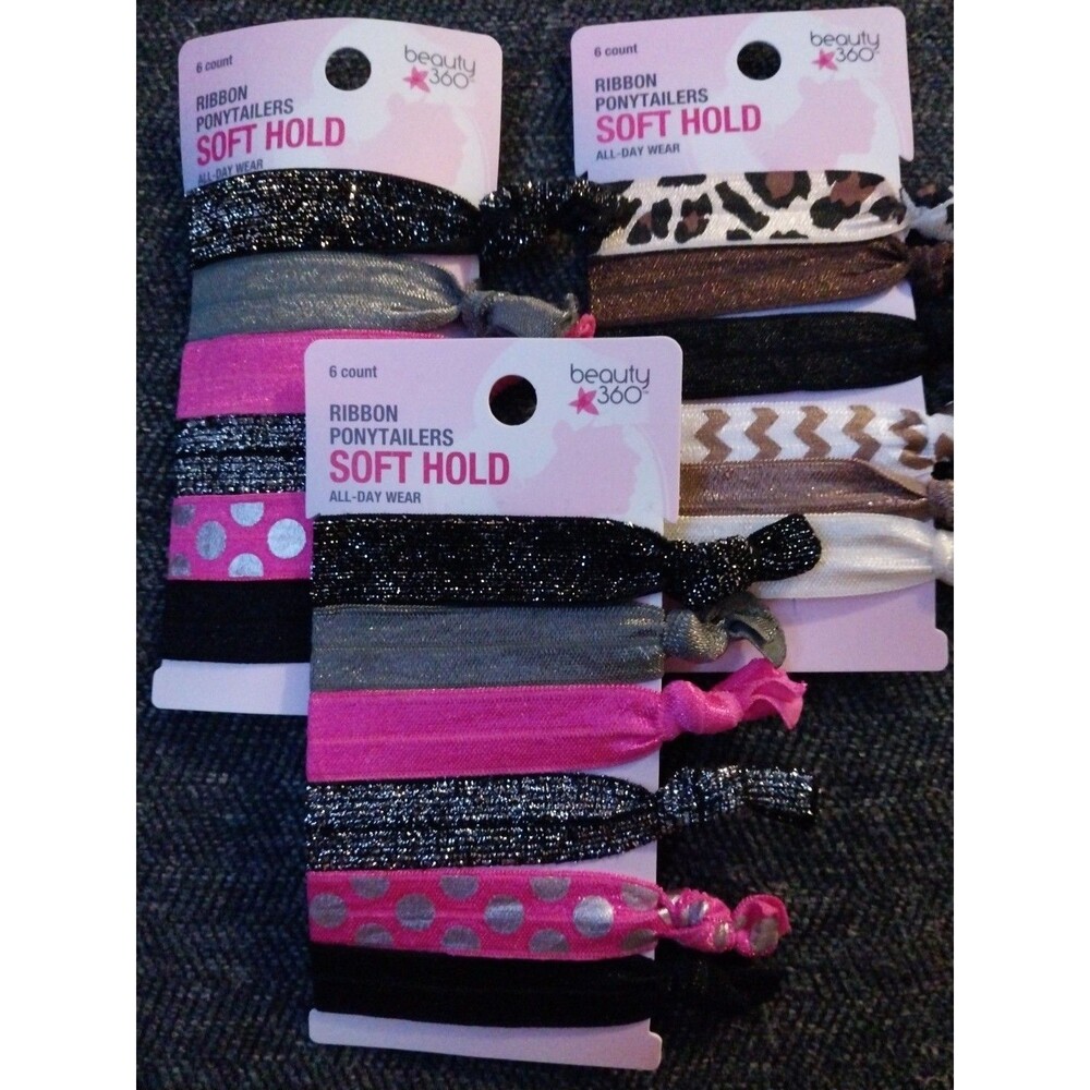 Multi-Pack Kids Hair Accessories Lot - Headbands, Hair Ties, Invisibobble - New - Picture 2 of 13